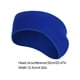 thumbnail image 4 of Naiovety Calentadores de oreja cubre polar adulto orejera mujeres hombres ropa accesorio elástico deporte ciclismo correr diadema para al aire Ciclismo Azul real HR, 4 of 6