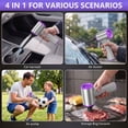 thumbnail image 6 of YIKEXINCHEN Handheld Vacuum Cleaner Cordless Car Vacuum 8000Pa 4-in-1 Portable Mini Household Compact Vacuum w/ 7 Attachments&LED Light, 6 of 10