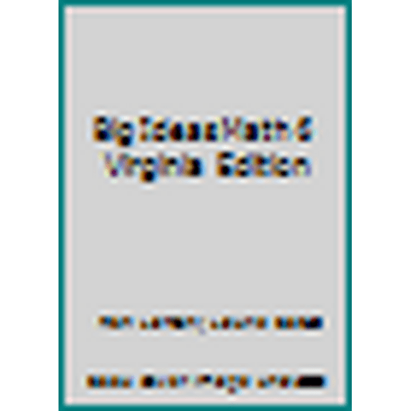 Pre-Owned Big Ideas Math 6 Virginia Edition (Hardcover) 160840160X 9781608401604