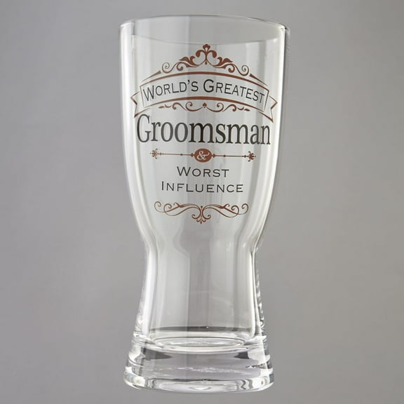 Insignia 4048180 Groomsman Beer Glass