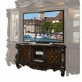 thumbnail image 2 of HomeRoots 347487 21 x 74 x 31 in. Cherry Oak Wood Poly Resin Glass TV Console, 2 of 3