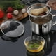 thumbnail image 5 of Monstrate Colador de salsa de aceite duradero de acero inoxidable, fácil de deformar, durabilidad automática de separación de grasas Cocina y Comedor, 5 of 6
