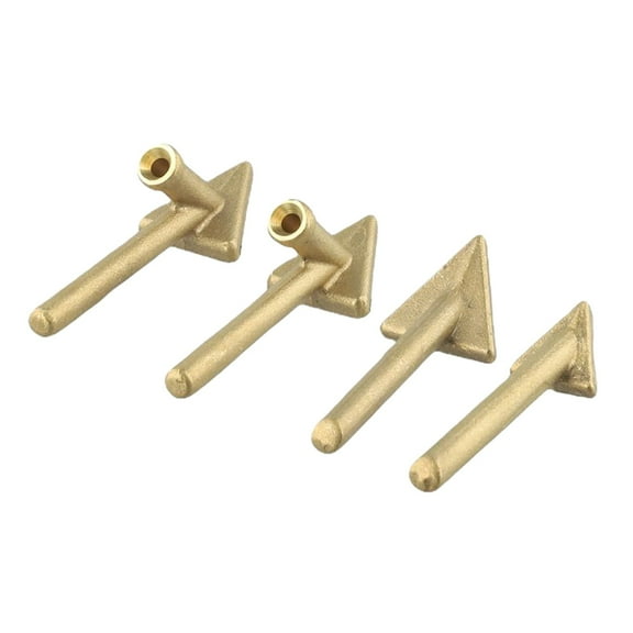 4Pcs Replacement Tips For 80 Watt Iron Plastic Welding Tpo, Teo, Pp Auto Bumper