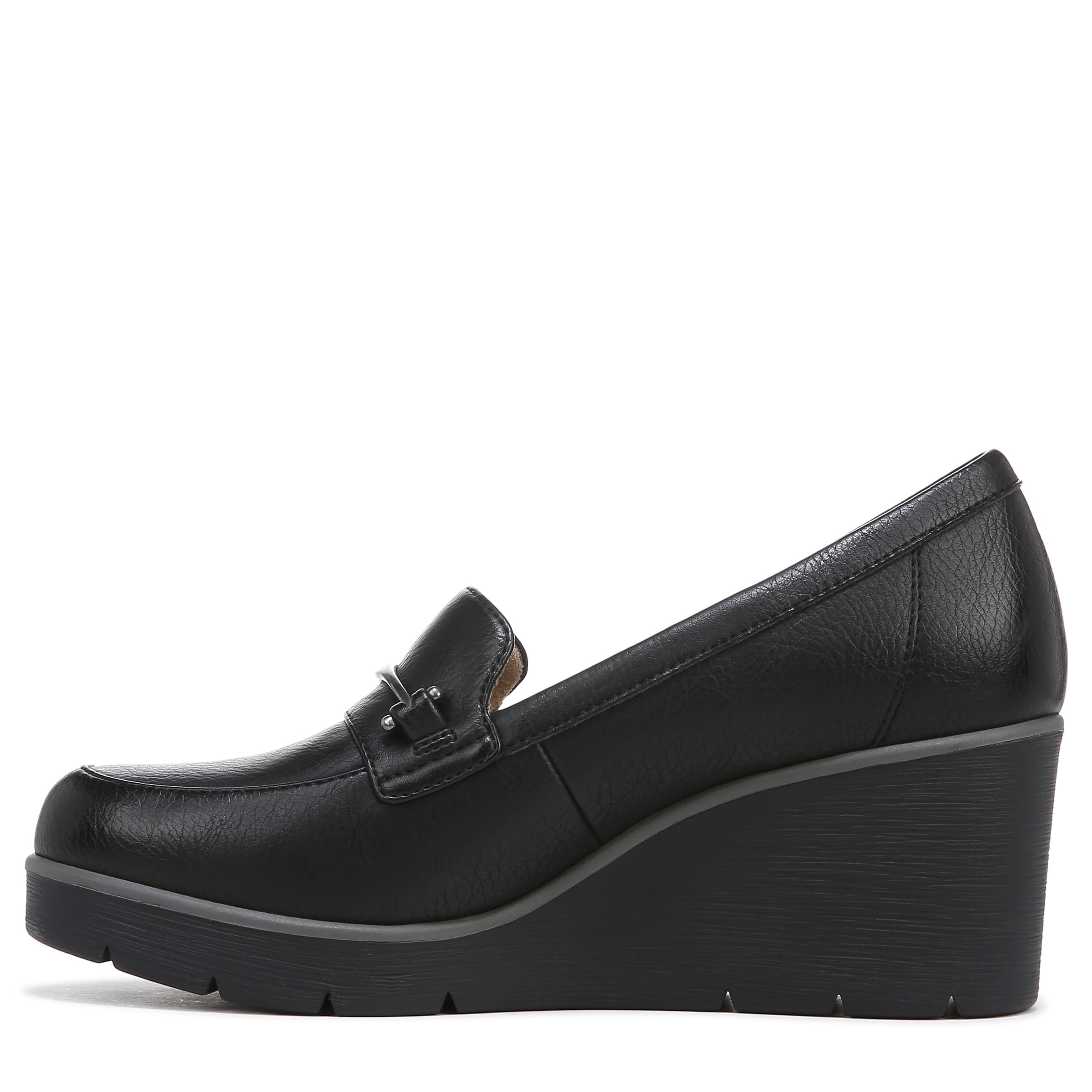 SOUL Naturalizer Womens Achieve Slip On Wedge Loafers  display picture 1