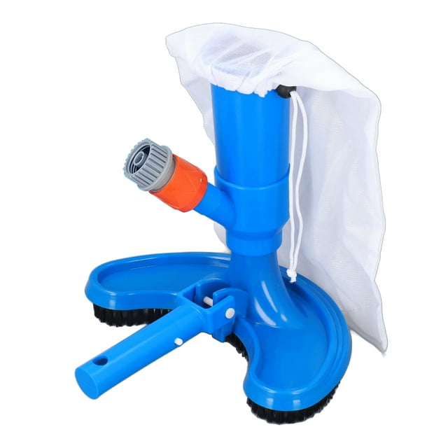 Underwater Cleaner,Pool Vacuums Mini Jet Swimming Pool Cleaning Tool Pond Jet Vacuum Brush Eco-Friendly Materials