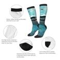 thumbnail image 3 of Yiaed Realistic Ocean Shark Print Great elasticity Adult Stockings Sports socks for Men and Women, 3 of 6