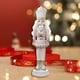 thumbnail image 5 of Estatua de Cascanueces Figura de Cascanueces Regalo de Inauguración de la Casa Adorno de Cascanueces para Rosa, 5 of 9