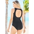 thumbnail image 2 of Swim 365 Women's Plus Size High-Neck One Piece, 2 of 6