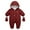 Rose Red, variant on Hotiary Infant Baby Jumpsuit Outfit Toddler Snowsuit Winter Coat Fleece Hooded Romper Jumpsuit Boys Girls Onesie Warm Bodysuit for 6-24 Months