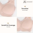 thumbnail image 4 of Joyshaper Seamless Push-up Bra No Underwire Soft Full Coverage Bra Wide Strap Bras, 4 of 6