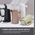 thumbnail image 2 of NICEXMAS Nordic Style Insulated Glass Water Kettle with Wooden Handle, Black, 4 Cup Capacity for Home Use, 2 of 8