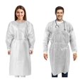 thumbnail image 1 of Batas aislantes desechables Medical Nation, blancas, nivel 2, 40 g/m², 1 of 6