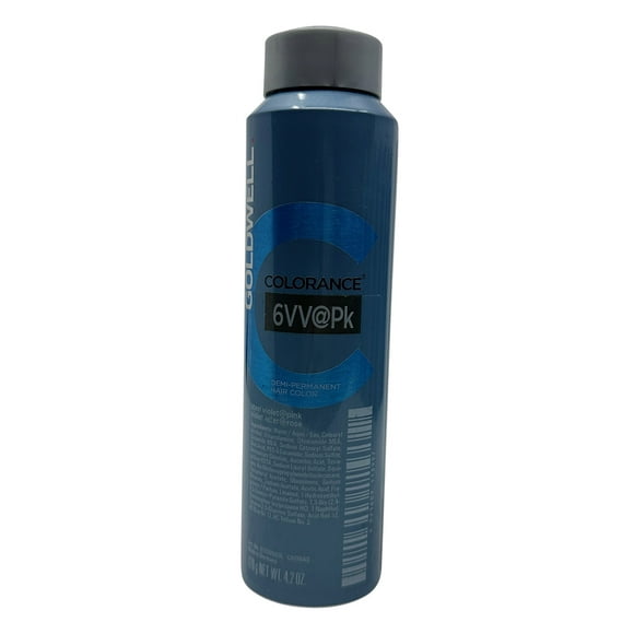 Goldwell Colorance Demi Hair Color 6VV@PK Steel Violet@Pink 4.2 OZ