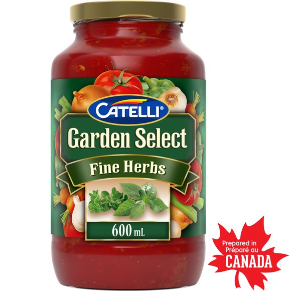 Catelli Garden Select Tomato Sauce Fine Herbs 600ML