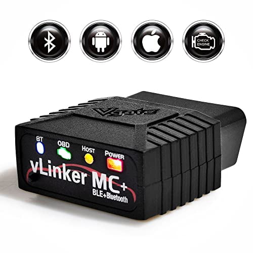 confusion cut back Practical Vgate vLinker MC+ Bluetooth OBD2 Car Diagnostic Scan Tool for iPhone,  Android, and Windows - Walmart.com