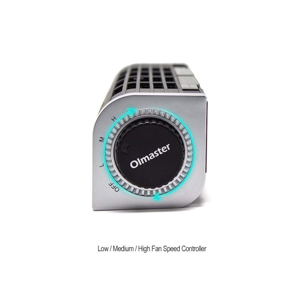Naierhg Laptop Tablet Phone Power Cooler External USB Cooling Fan with Adjustable Stand