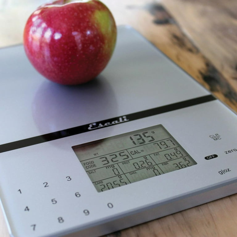 Escali Tabla Ultra Thin Digital Food Scale T115S - The Home Depot