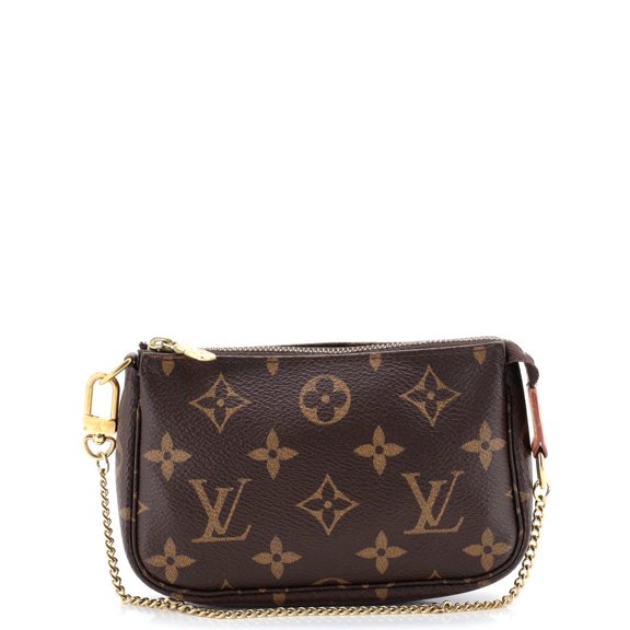 Pre-Owned Pochette Accessoires Monogram Canvas Mini By Rebag