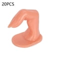 thumbnail image 2 of Práctica de uñas Herramientas Herramientas Falsas Accesorios Mano Fácil Dedos Racks Nails Practicar Accesorio Para Nails Acrílicos 20 Piezas Jumpingount CE001687-00, 2 of 7
