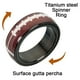 thumbnail image 3 of Anillo giratorio de 8mm de ancho para hombres y mujeres, anillo giratorio con diseño de fútbol y baloncesto, banda de boda genial, suministros para recuerdos de fiesta de fútbol de la Copa Mundial, 3 of 5
