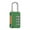 Green, variant on Joernso Password Lock Anti-theft Safe Mini Luggage Dial Digits Combination Padlock for Backpack
