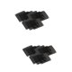 thumbnail image 1 of 20 filtros de malla cuadrados de PVC de 14 cm para ventilador de chasis (negro), 1 of 6