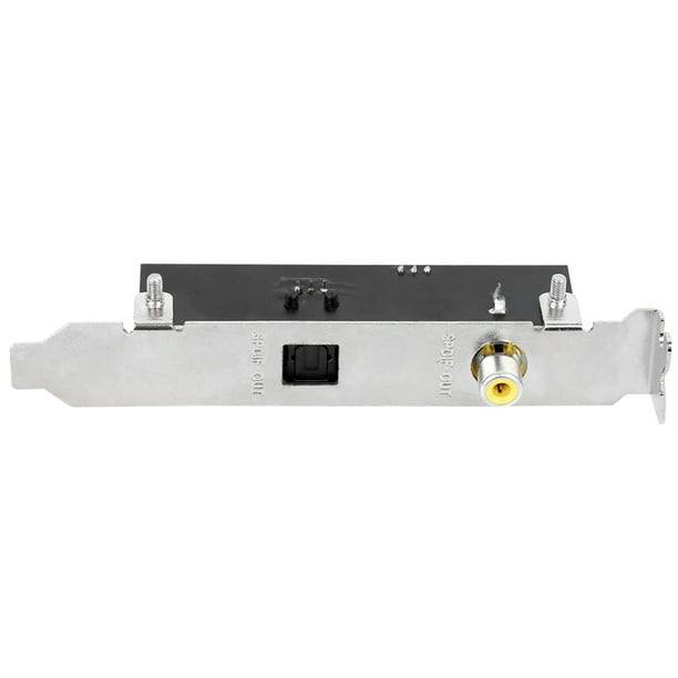 Soporte de cable SPDIF OutPlate Componentes ópticos eléctricos para placas base ASUS / GIGABYTE / MSI