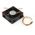 thumbnail image 5 of 4Pcs DC Brushless Cooling PC Computer Fan 12V 7025B 70x70x25mm 0.2A 3 Pin Wire, 5 of 7