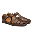 thumbnail image 1 of Handcrafted Italian Leather Men's Sport Sandals - Closed Toe Outdoor Sandals High quality, 1 of 1