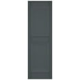 thumbnail image 5 of Ekena Millwork 14 3/4"W x 78"H Mid-America Vinyl, TailorMade Two Equal Panels, Raised Panel Shutters, w/Installation Shutter-Lok's (Per Pair), 419 - Storm Cloud, 5 of 12