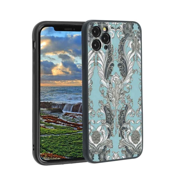 Art-Nouveau-1 Phone Case, Degined for iPhone 11 Pro Max Case Men Women, Flexible Silicone Shockproof Case for iPhone 11 Pro Max