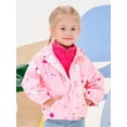 thumbnail image 5 of famuka Toddlers 3 in 1 Jacket 2PCS Boys Girls Hooded Windbreaker Outerwear Little Kid Fleece Coat, 5 of 12