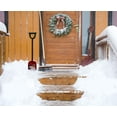 thumbnail image 5 of Attraction Design Snow Shovel for Kids Christmas Decoration, 23 x 5 Inch Small Metal Shovel Wood Handle Garden Tool with Decorative Christmas Snowman Pattern Xmas Gift for Children (Snowman Shovel), 5 of 7