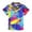 0-Multicolour283, variant on Tiijoy Toddler Boys Short Sleeve Button-Down Shirt Trendy Summer Twill Shirt, Sizes 4-5