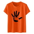thumbnail image 1 of Rovga T-Shirts pour Enfants de 6-7 Ans, Manches Courtes, Graphique de Dessin Animé, Imprimé pour la Journée de l'Unité des Enfants, Col Rond, Mignon, Blanc, 1 of 5