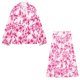 thumbnail image 1 of Conjunto de 2 piezas de moda para mujer, blusa estampada de un solo pecho y falda midi con cremallera en la espalda estilo vintage, conjunto de faldas elegantes para mujer, 1 of 5