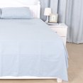 thumbnail image 6 of PiccoCasa 3 Pieces Brushed Microfiber Bed Sheet Set, Twin Light Blue, 6 of 6