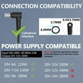 thumbnail image 2 of 20V 10A 200W 6.0mm*3.7mm Laptop AC Adapter Charger for Asus ROG Strix G17 G713 G713IE-HG024R REV:02 G17 G713IE-EB74 G15 G513 G15 G513IH G17 G713IE-HX002W G17 G713QE G17 G713IE-HX011W G17 G713IE, 2 of 6
