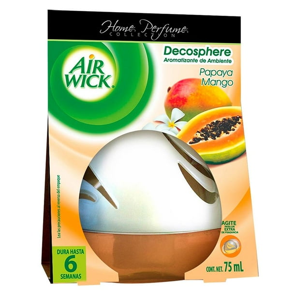 Aromatizante ambiental Air Wick Deco Sphere papaya mango 75 ml