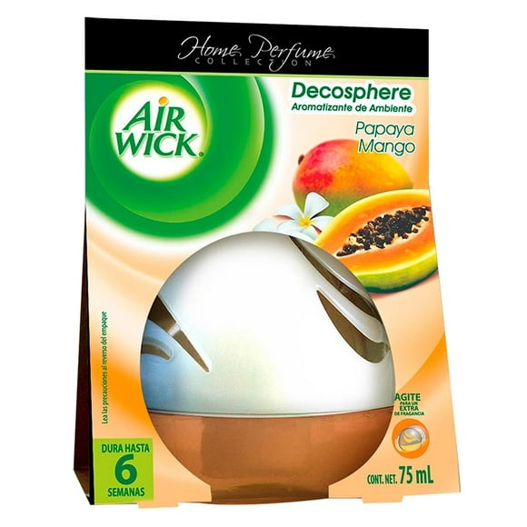 Aromatizante ambiental Air Wick Deco Sphere papaya mango 75 ml