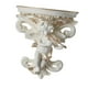 thumbnail image 4 of Estante flotante decorativo con escultura de ángel para pared, decoración del hogar, estatua de resina, organizador de figuras para florero, guardería Crema con Violín, 4 of 8