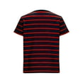 thumbnail image 6 of yievot Striped T Shirts for Women Short Sleeve Crewneck Summer Tops Casual Basic Tees, 6 of 9