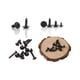 thumbnail image 4 of Kit de surtido LBY de 900 piezas de tornillos autorroscantes de acero al carbono, 4 of 7