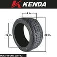 thumbnail image 2 of Kenda 20x9-12 Golf Tires, 2 of 9