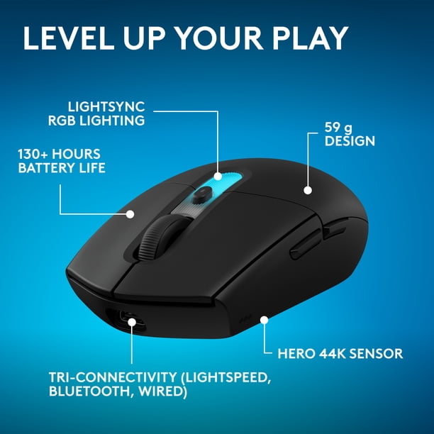 Logitech G305 X Superlight Wireless Gaming Mouse, Lightweight 59 g