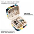 thumbnail image 2 of Rugby Travel Portable Square Jewelry Box for Rings Earrings Necklaces Bracelets Girls Women Display Case Holder Organizer Stand Storage Box, 2 of 6