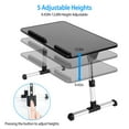 thumbnail image 3 of Laptop Tray Desk for Bed, iMountek Adjustable Laptop Stand with Foldable Legs for Bed Sofa Couch Floor, Supplies for Online Working Study, L, 3 of 8