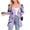 22 Purple, variant on Halloween Day Cardigan Sweaters for Women V-Neck Open Front Cardigan Pumpkin Ghost Printed Mid-Length Cardigans Shermie