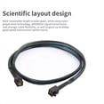 thumbnail image 1 of 0.5m SFF-8643 Mini SAS Cable, SFF-8643 to 8643, for HDD/SSD/, High-Speed Data Transfer, Server Storage Backplane, 1 of 5