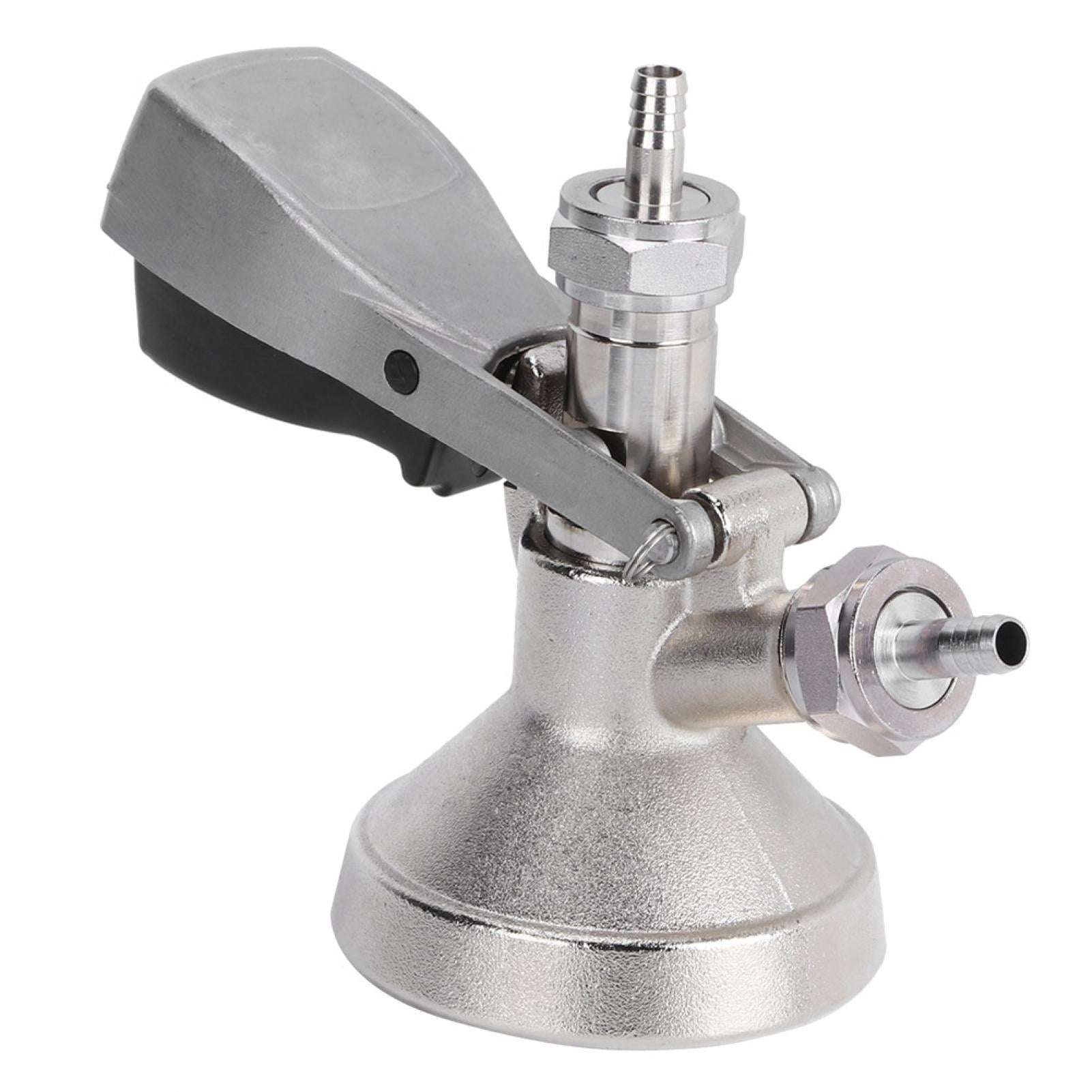 Kozecal Keg Coupler,Stainless Steel G Type Keg Coupler Beer Dispenser